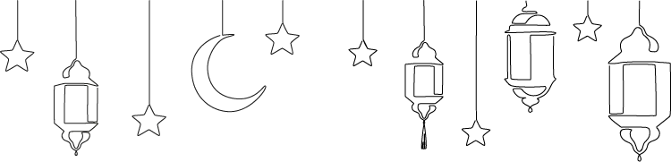 ランプと星